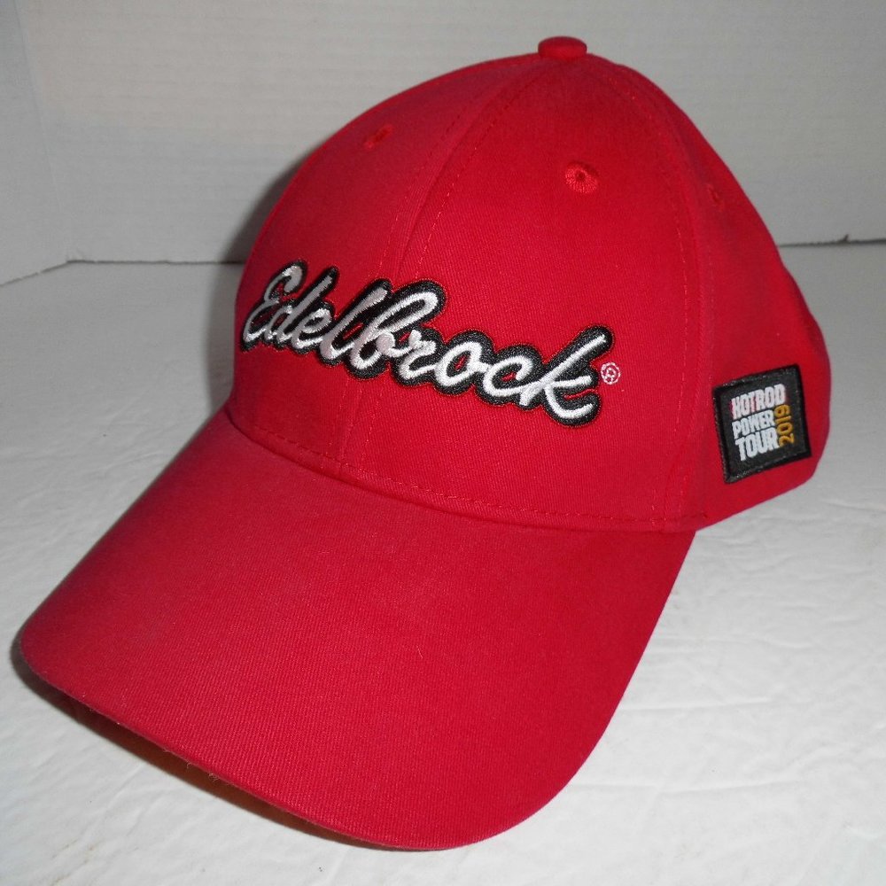 EDELBROCK Ballcap, Hotrod Power Tour 2019, Adult Adjustable, New